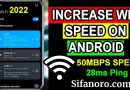 Wi-Fi and Mobile Data Speed increaser application.